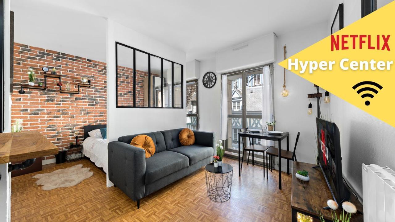 Vicomte/Cosy-Hypercentreville-Rouen/Netflix-Wifi/ Exteriér fotografie